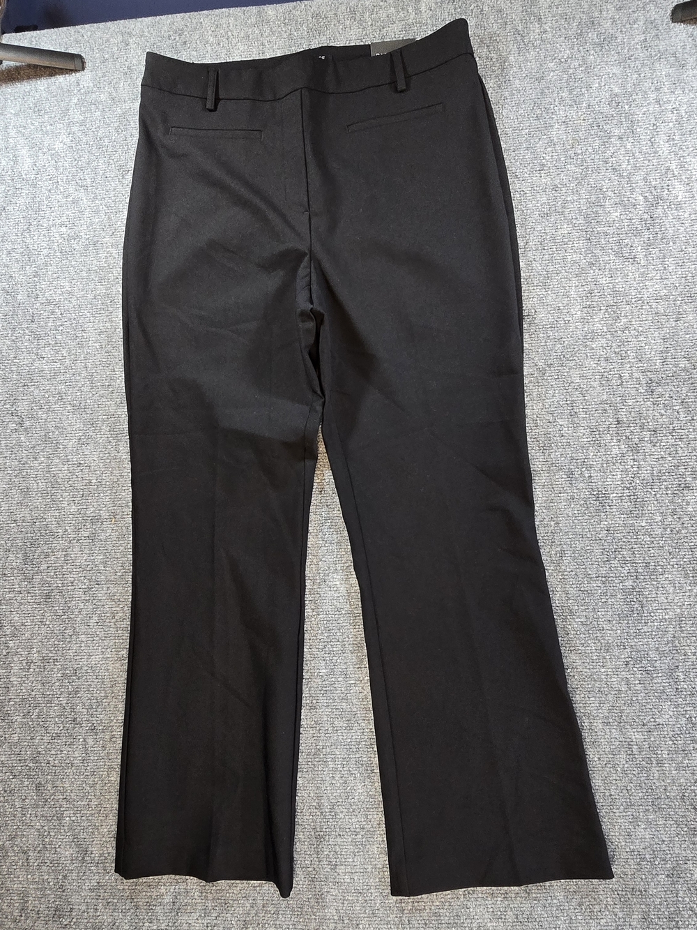 Rachel Zoe High Rise Flare Pants Womens 12 Black NWT Dress Trousers Wide Leg
